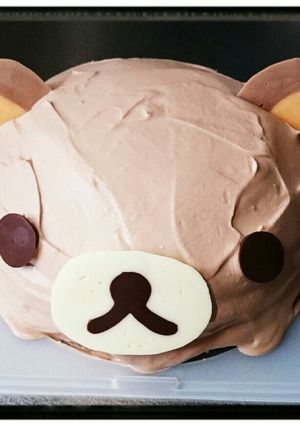 リラックマのケーキ-レシピのメイン写真