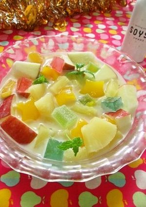 ソイッシュで☆フルーツポンチ☆-レシピのメイン写真