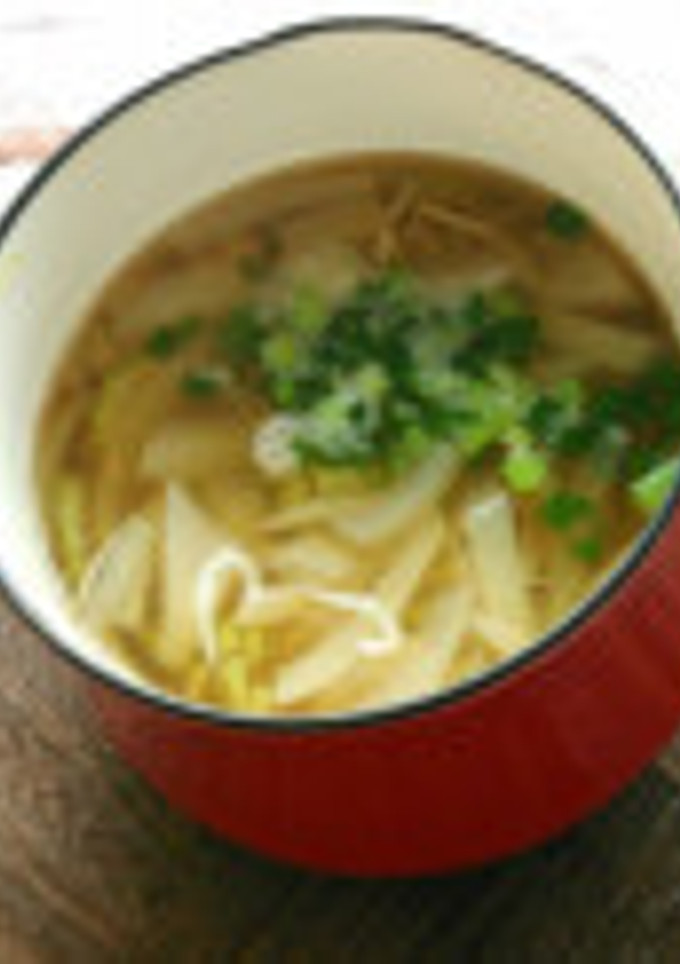 じゃこと玉ねぎのしょうが味噌汁-レシピのメイン写真