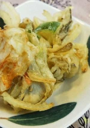 節約！困った時のちくわかき揚げ♪-レシピのメイン写真