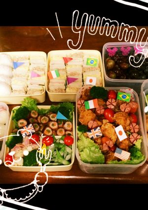 2015運動会弁当-レシピのメイン写真