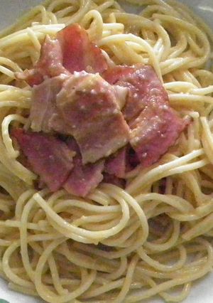 かんたんカルボナーラ-レシピのメイン写真