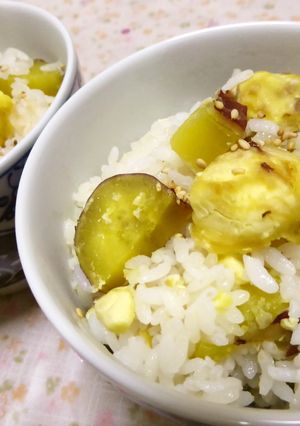一度で二度おいしい♪栗＆さつま芋ご飯。-レシピのメイン写真