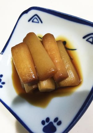 ずいきのわさび醤油和え-レシピのメイン写真