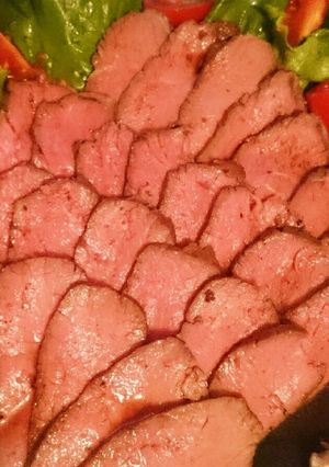 オーブンいらずの簡単♪豪華ローストビーフ-レシピのメイン写真