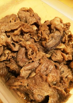 ご飯が進む!牛肉の甘辛炒め-レシピのメイン写真