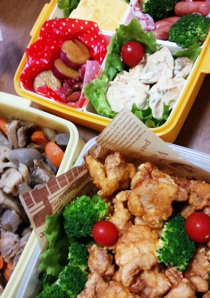 運動会お弁当2015 手抜き第１-レシピのメイン写真
