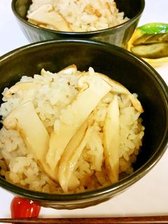 松茸ご飯-レシピのメイン写真