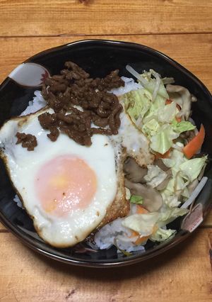 伝説の簡単石焼かないビビンバ-レシピのメイン写真