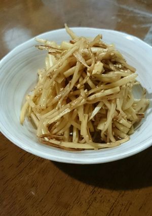 マコモダケのきんぴら-レシピのメイン写真