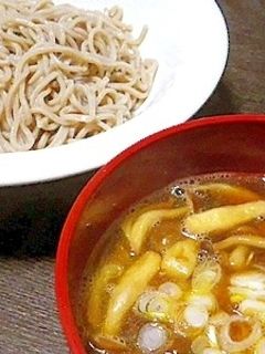 バターが合う「きのこバターのつけ蕎麦」-レシピのメイン写真