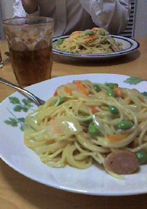春色クリームパスタ-レシピのメイン写真