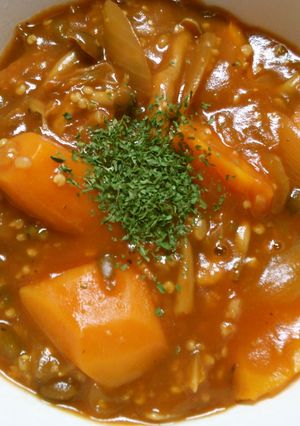 あったか♪野菜と 十六穀米のトマト煮込み-レシピのメイン写真
