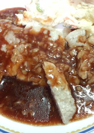 ☆やわらか☆洋食屋さん風トンテキ-レシピのメイン写真