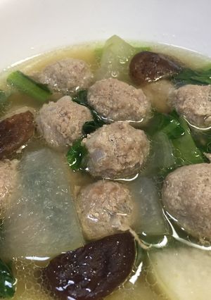 簡単‼肉団子と野菜の中華スープ-レシピのメイン写真