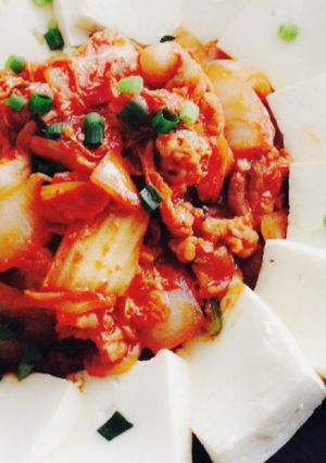 韓国定番!豆腐キムチ(두부김치)豚キムチ-レシピのメイン写真