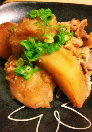 ♡じゃがいもと豚バラの甘辛ほっこり煮♡-レシピのメイン写真