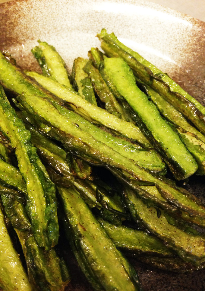 簡単☆おつまみ☆四角豆の素揚げ-レシピのメイン写真