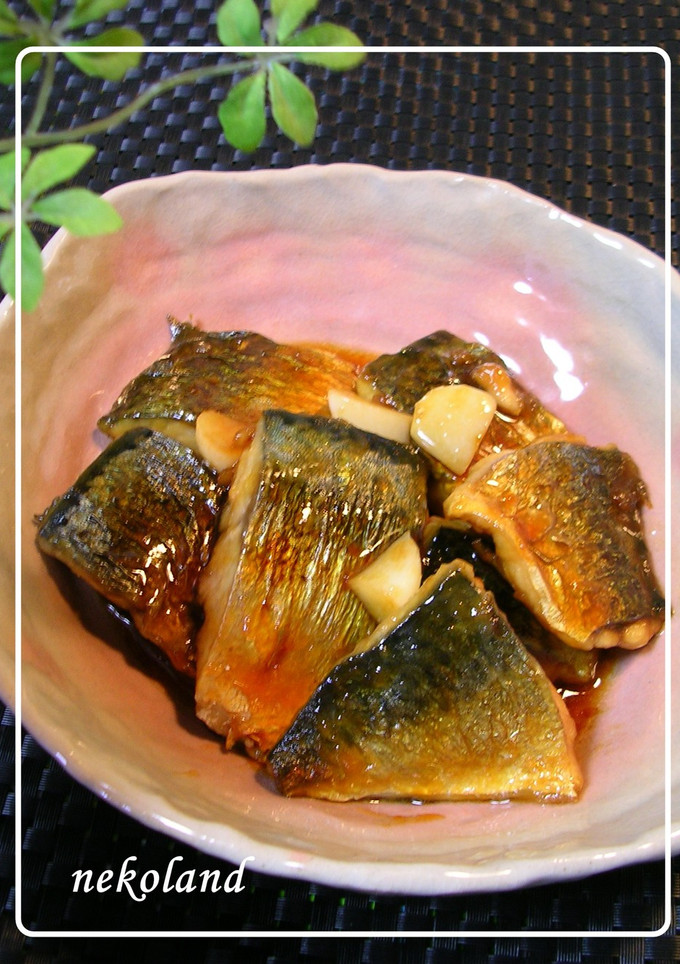 サバとニンニクの照り煮-レシピのメイン写真