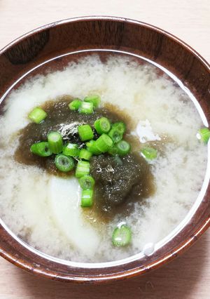 うちのジャガイモの味噌汁には・・-レシピのメイン写真