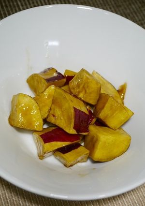 レンジで簡単！大学芋-レシピのメイン写真