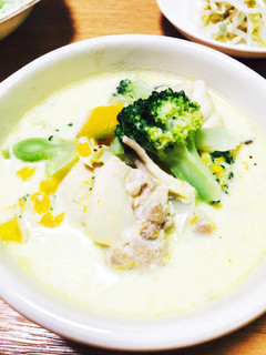 #鶏肉と野菜のミルクスープ-レシピのメイン写真