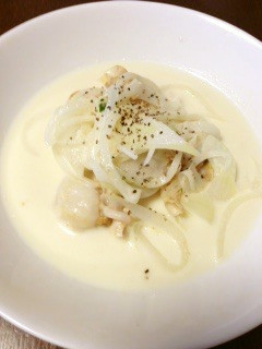 ホタテのクリーム煮-レシピのメイン写真