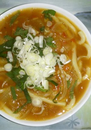 俺の和食 3カ国カレーうどん-レシピのメイン写真