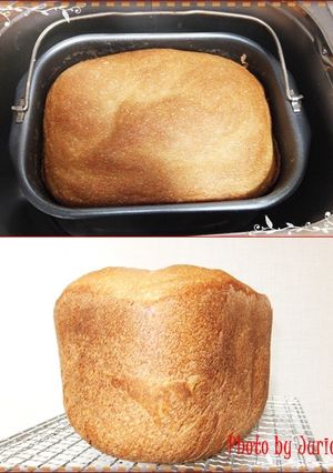 HBでふんわりもちもち♡きなこ食パン♪-レシピのメイン写真