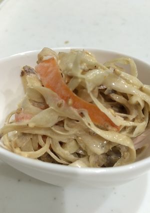 子供モリモリ食べれる!パパッとごぼうサラダ-レシピのメイン写真