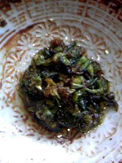 フキノトウの胡麻油炒め-レシピのメイン写真