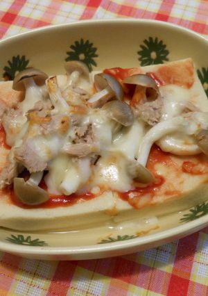 高野豆腐のピザ風-レシピのメイン写真
