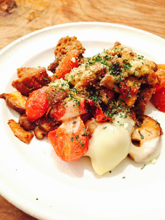 イタリアンチックなハンバーグチーズ炒め☆-レシピのメイン写真