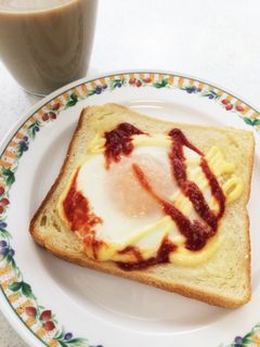 エッグトースト-レシピのメイン写真