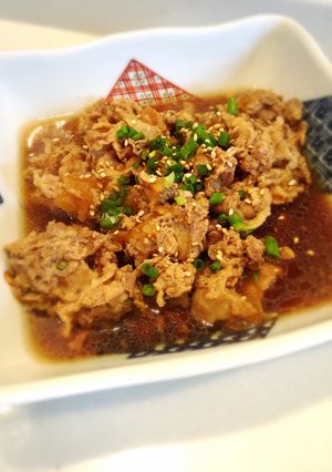 ＊low carb＊豚コマ煮-レシピのメイン写真
