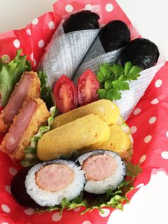 ウインナー丸ごと1本*スティックおにぎり-レシピのメイン写真