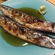 秋刀魚の塩焼き ソシエールのポン酢で