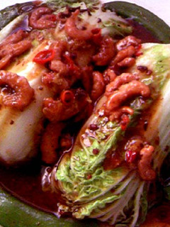 干しエビとミニ白菜の麻婆風炒め-レシピのメイン写真