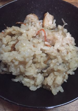 残り物で炊き込みご飯-レシピのメイン写真
