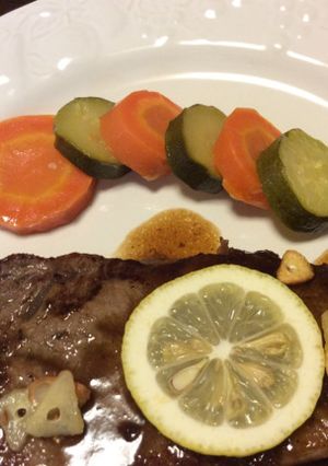 ズッキーニとにんじんのグラッセ-レシピのメイン写真