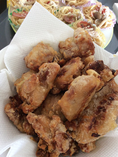 超時短!あげない唐揚げ&パスタ同時調理-レシピのメイン写真