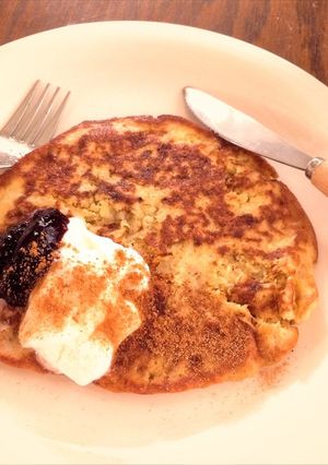 美容&ダイエットに！簡単バナナパンケーキ-レシピのメイン写真