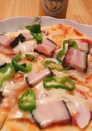 浜内先生の生地で簡単ピザ-レシピのメイン写真