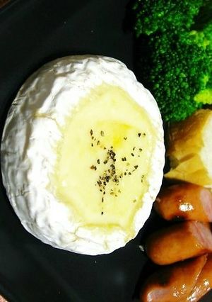 カマンベールチーズフォンデュ-レシピのメイン写真