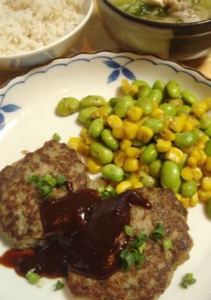 フワフワやわらか～♪簡単豆腐ハンバーグ-レシピのメイン写真
