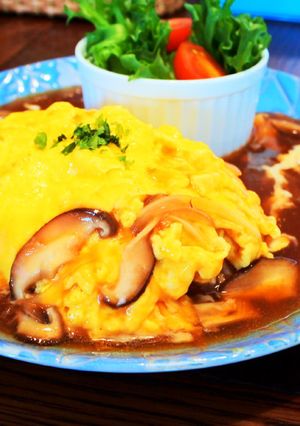オムハヤシ-レシピのメイン写真