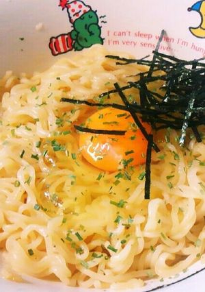 安物のレトルト袋麺で☆絶品油そば☆-レシピのメイン写真