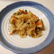 切干大根ときざみ昆布&野菜天ぷら煮
