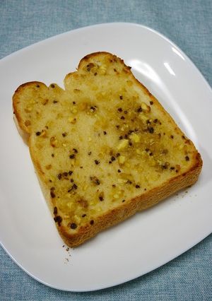 ヘルシー！栗ハニーバター珈琲トースト-レシピのメイン写真