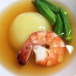 今日ランチ 初挑戦の芋餅餡掛け